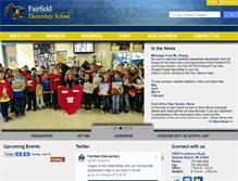 Tablet Screenshot of fairfieldes.vbschools.com