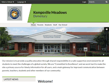 Tablet Screenshot of kempsvillemeadowses.vbschools.com