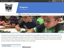Tablet Screenshot of kingstones.vbschools.com