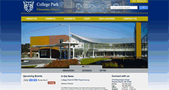 Desktop Screenshot of collegeparkes.vbschools.com