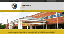 Desktop Screenshot of oceanlakeshs.vbschools.com