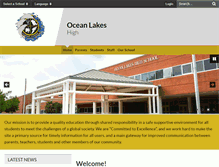Tablet Screenshot of oceanlakeshs.vbschools.com